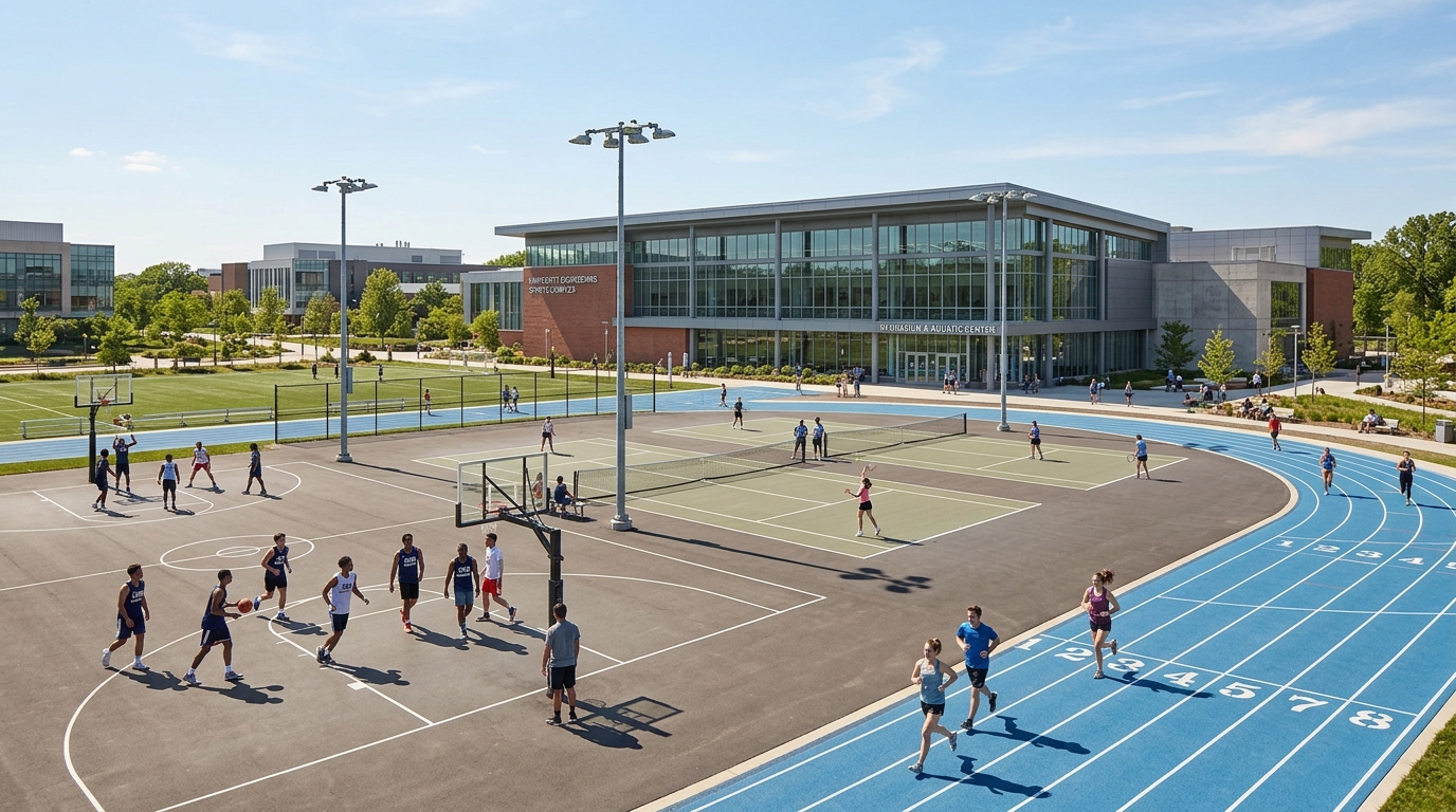 Multi-Discipline Sports Complex at IET RMLAU