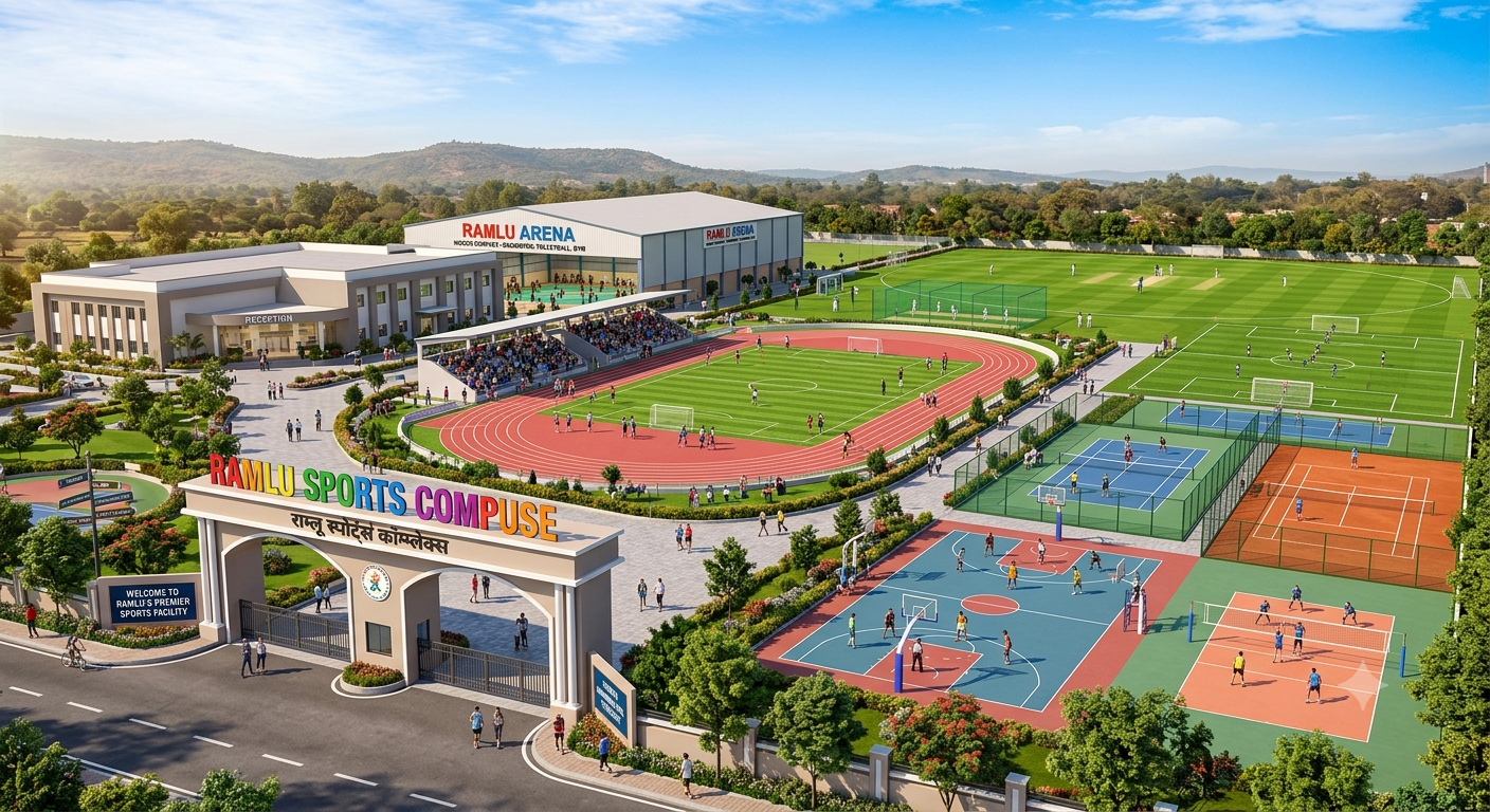 Multi-Discipline Sports Complex at IET RMLAU